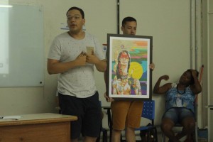 Gabriel Rodrigues fala da arte oficial do Cartaz do ENPJ