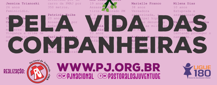  Cartaz oficial da Campanha Nacional de Enfrentamento aos Ciclos de Violência Contra a Mulher