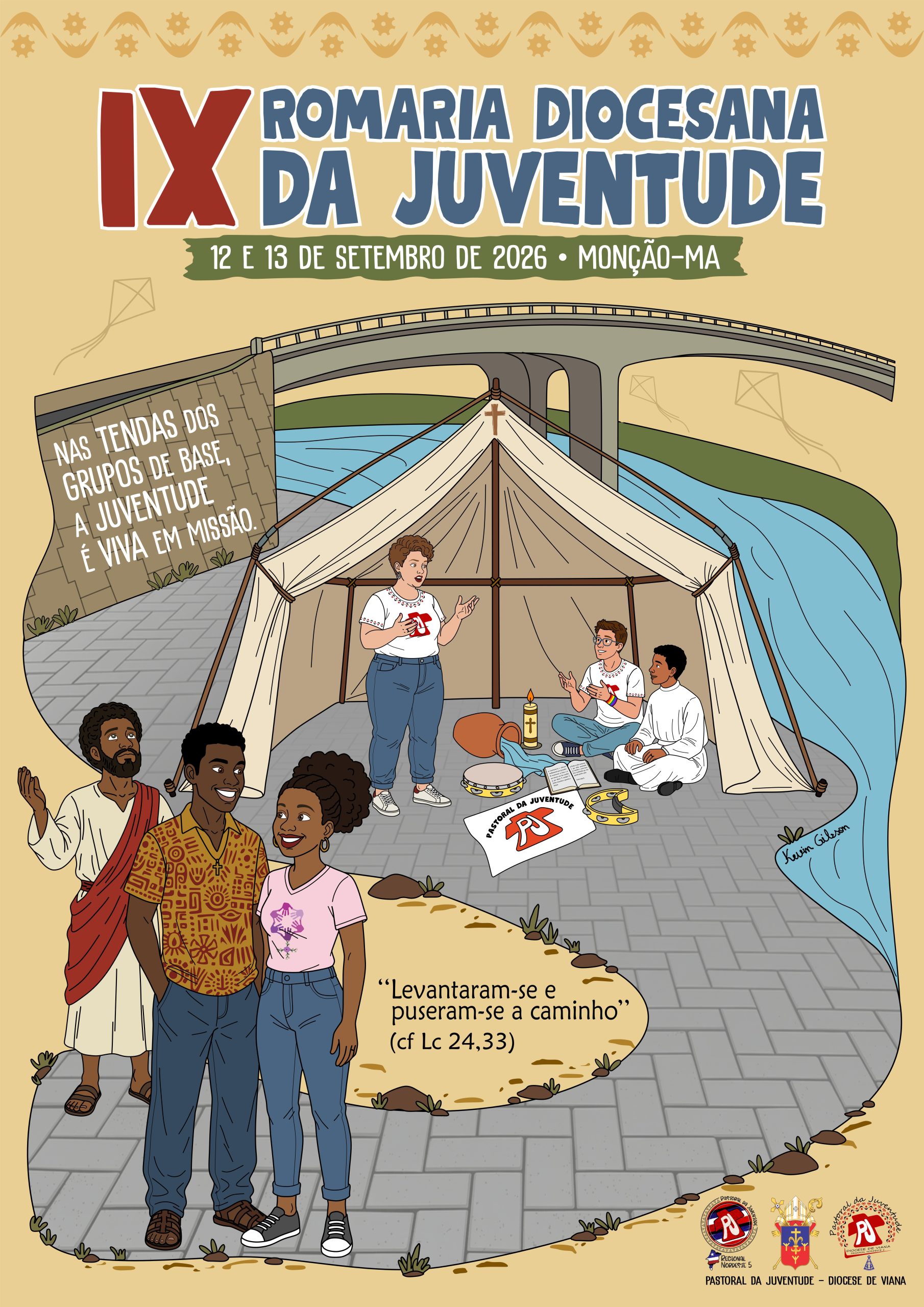 cartaz-romaria-maranhao-viana-juventude-pastoral-da-juventude